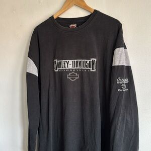 Vintage Harley Davidson Long Sleeve Shirt / XXL / 2005 / Orlando Florida USA